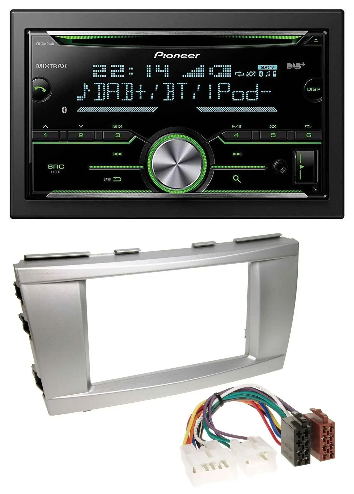 Pioneer Bluetooth MP3 DAB 2DIN USB CD Autoradio für Toyota Camry (2006-2011)