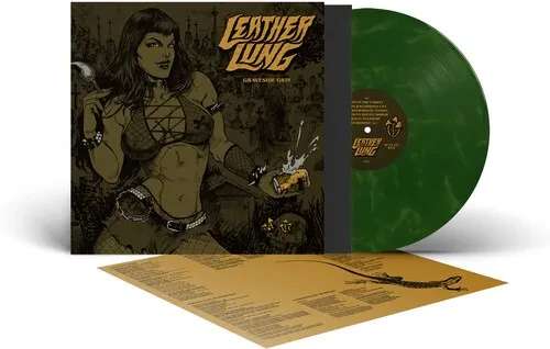 Виниловая пластинка Leather Lung - Graveside Grin [New Vinyl LP] Colored Vinyl, Green, 140 Gram Viny
