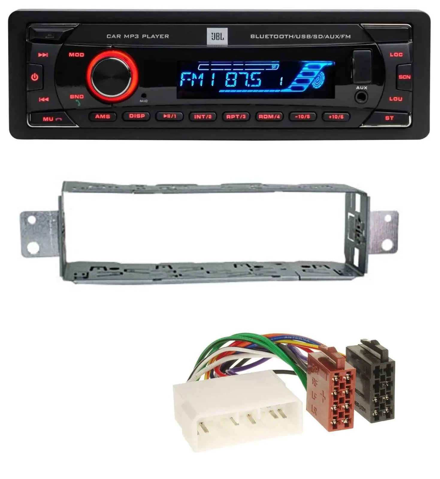 JBL AUX MP3 USB Bluetooth SD Autoradio für Daewoo Lanos Nubria Leganza Matiz