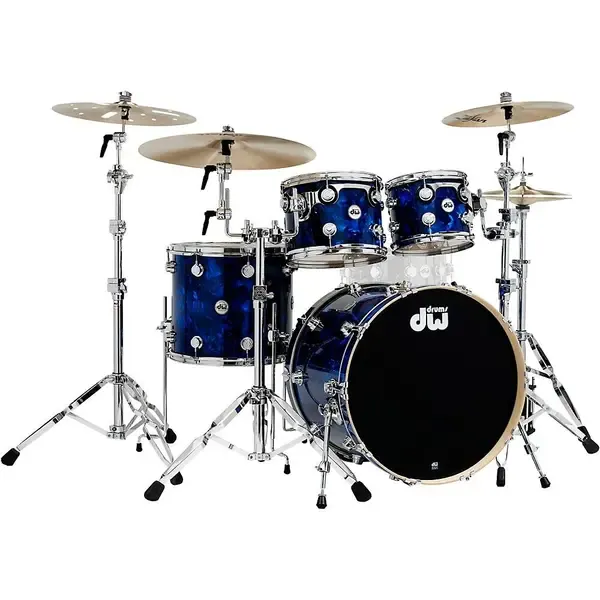 Ударная установка акустическая DW SSC Collectors Series 4-Piece Shell Pack Blue Moonstone