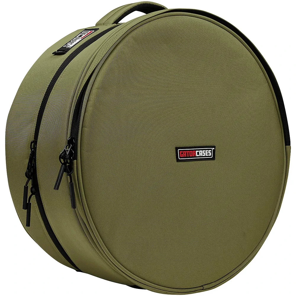 Gator Icon Snare Drum Bag  14x5.5", Green