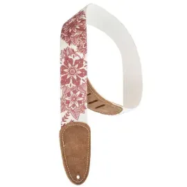 Ремень для гитары Henry Heller David Hale HDHCP-05 2" хлопок, кожаные концы