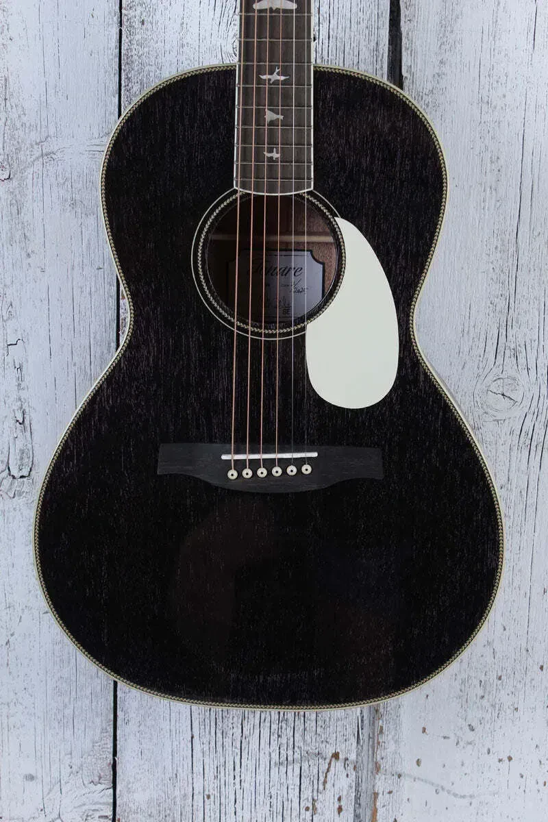 PRS SE P20E Parlor Acoustic Electric Guitar Doghair Finish with Gig Bag