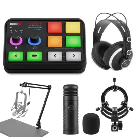 Rode X Streamer X Audio Interface and Video Streaming Console Bundle with Broadc