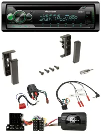 Pioneer USB MP3 DAB Lenkrad CD Autoradio für Audi A3 A4 A6 99-00 BOSE-Vollaktiv