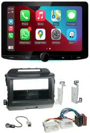 Kenwood MP3 USB DAB Bluetooth Autoradio für Kia Sportage 3 SL 10-15 schwarz