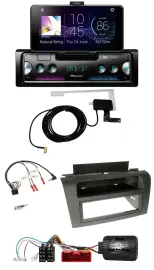 Автомагнитола для Mazda 3 (2003–2009) Pioneer DAB, Bluetooth, USB, поддержка кнопок на руле