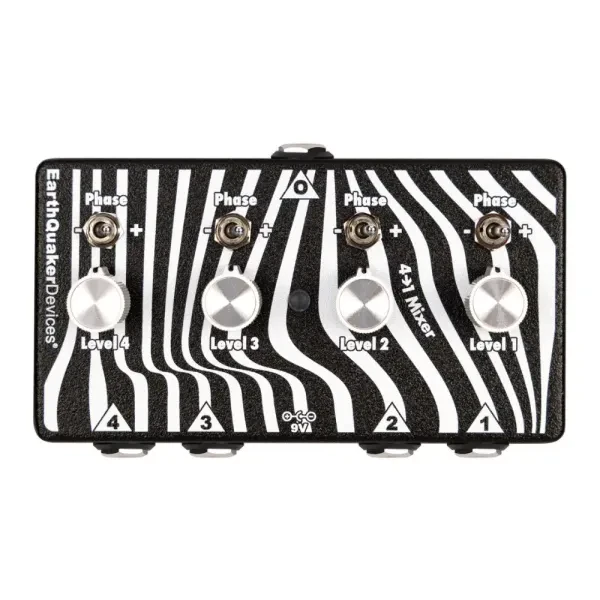 Педаль эффектов для электрогитары EarthQuaker Devices Four to One Mixer