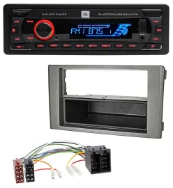 JBL AUX MP3 USB Bluetooth SD Autoradio für Iveco Daily (06-14) dunkelgrau