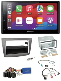 Автомагнитола для Alfa Romeo Mito (2013–2018) Pioneer 2DIN, DAB, USB, Bluetooth, поддержка управления на руле