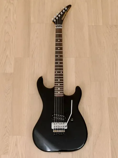 Электрогитара Kramer Focus 1000 Superstrat H Black w/gigbag Japan 1987