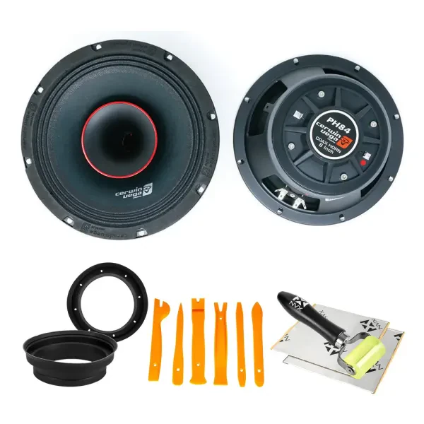 Cerwin-Vega PH84 360W RMS 8” Full-Range Speaker + Accessories