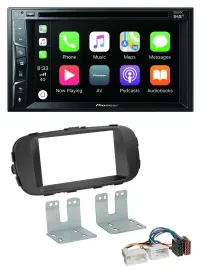 Автомагнитола для Kia Soul (с 2014) Pioneer 2DIN, USB, DVD, Bluetooth, DAB, MP3, черная