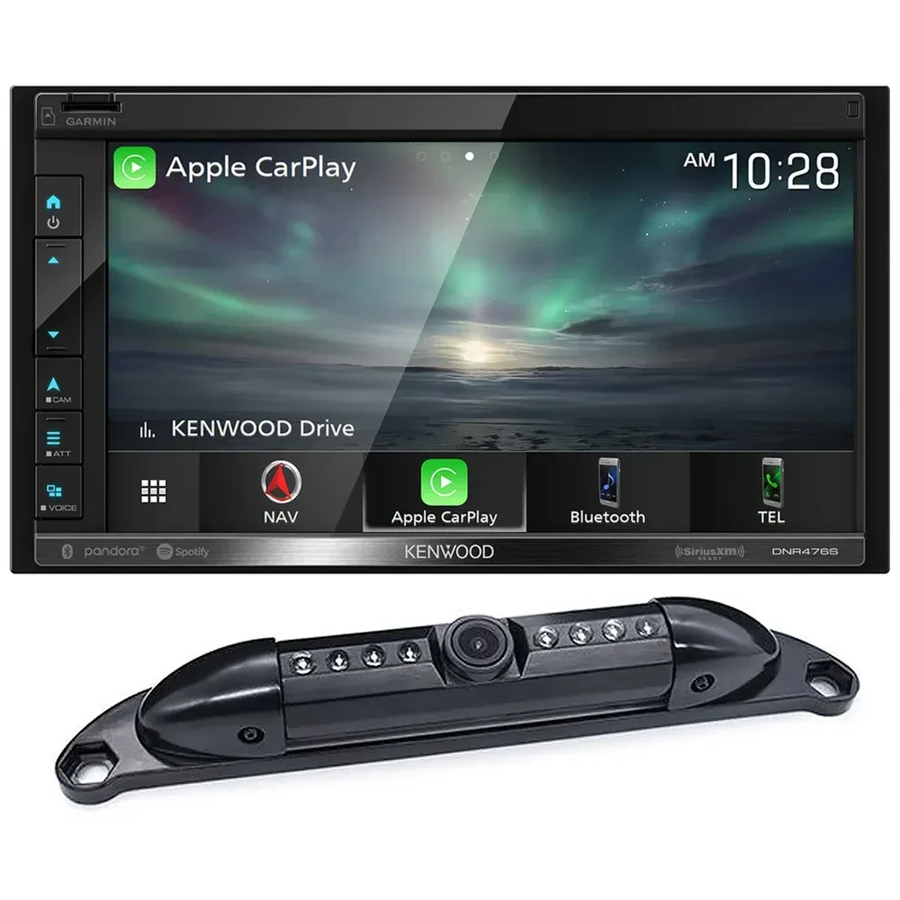 Автомагнитола Kenwood DNR476S 6.8" с камерой заднего вида