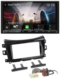 Kenwood MP3 2DIN USB DAB Bluetooth Autoradio für Nissan Navara (ab 16)