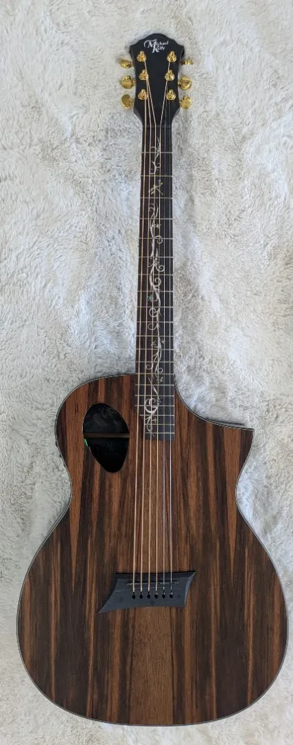 Michael Kelly Mod Shop Forte Port Exotic JE Acoustic Electric - NAMM 2026 Sample