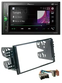 Pioneer 2DIN MP3 DAB USB Bluetooth Autoradio für Kia Carnival (2001-2005)