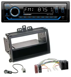 Blaupunkt MP3 Bluetooth USB AUX Autoradio für Hyundai i20 08-11 Rubber-Touch Abl