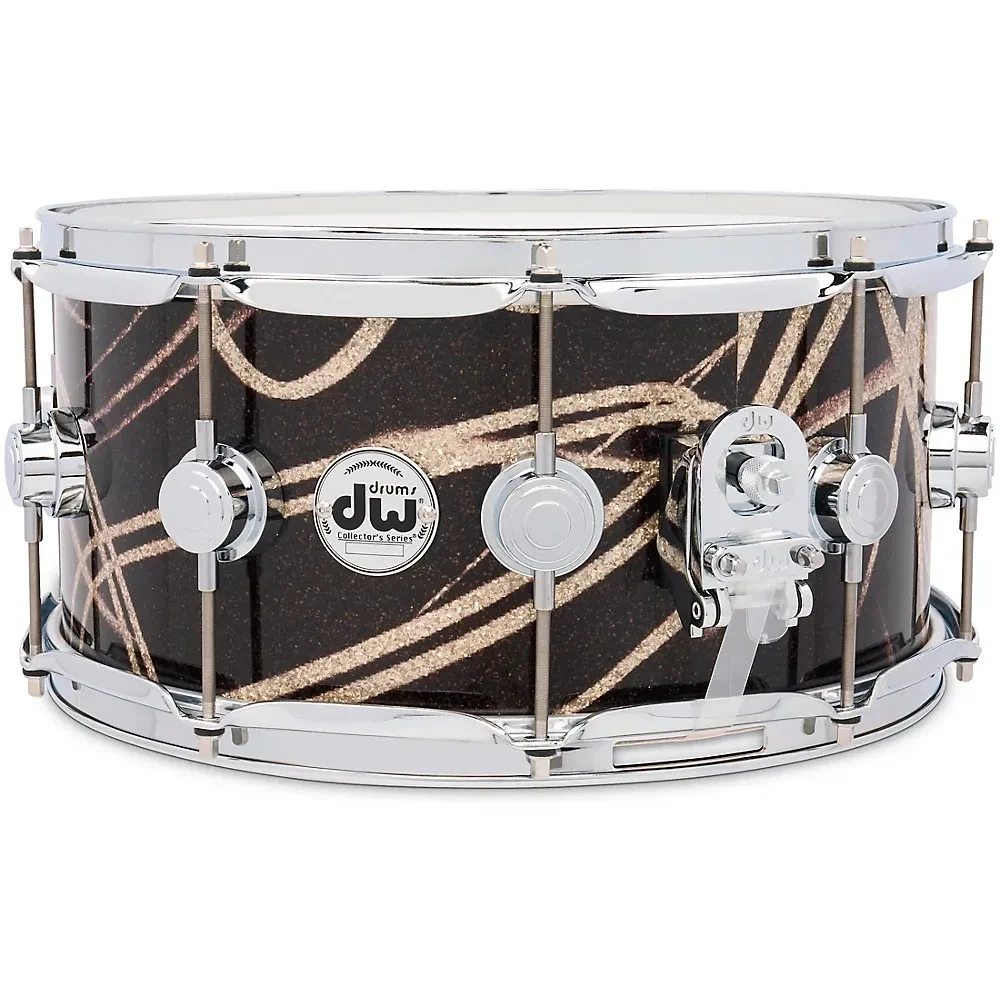 Малый барабан DW Collector's SSC Maple Finish Ply 14" x 6.5", Smoke Glass Contrail