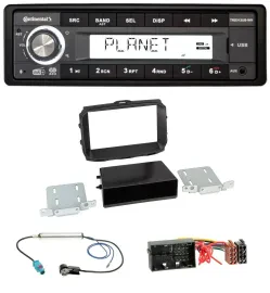 Continental USB 1DIN AUX DAB MP3 Autoradio für Alfa Romeo Giulietta 940 Facelift