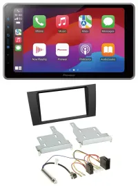 Pioneer MP3 USB DAB Bluetooth 2DIN Autoradio für Audi A4 B5 1999-2001 Symphony