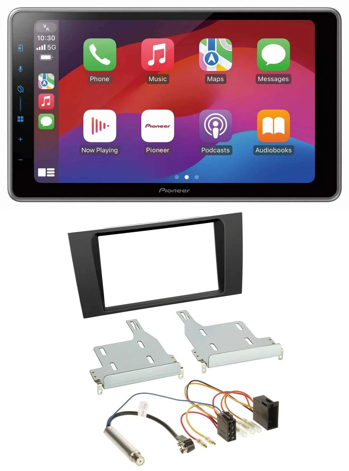 Pioneer MP3 USB DAB Bluetooth 2DIN Autoradio für Audi A4 B5 1999-2001 Symphony