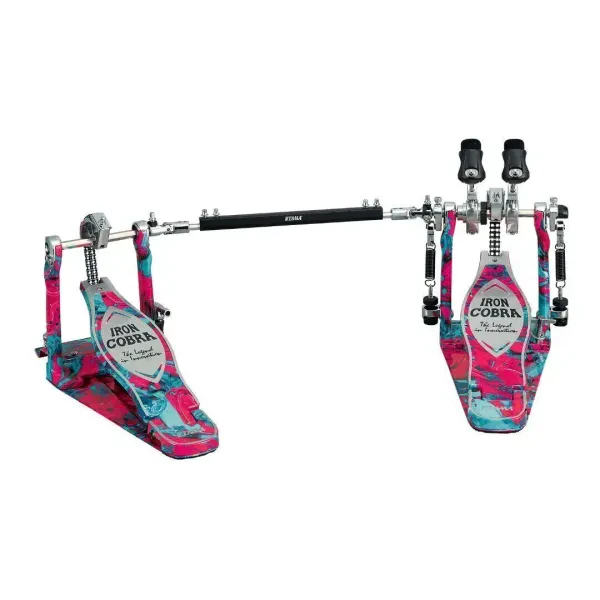 Педаль для барабана Tama HP900PWMCS 50th Limited Iron Cobra Marble Coral Swirl