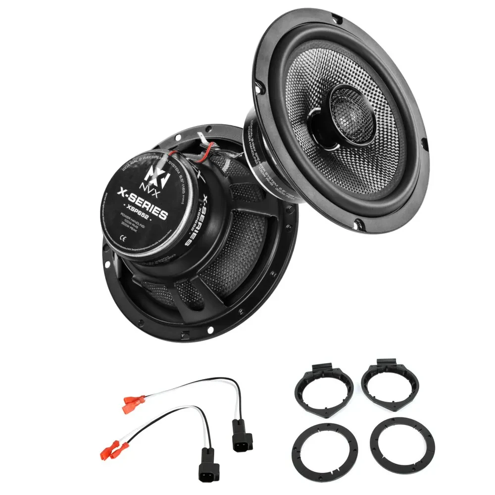 Автомобильные динамики для Chevrolet Silverado 1500 (2014–2018) NVX X-Series Rear Speaker Upgrade Kit (задние, набор)