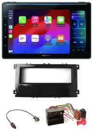 Pioneer Bluetooth DAB MP3 USB Autoradio für Ford Mondeo S-Max 07-14 glänzend sch