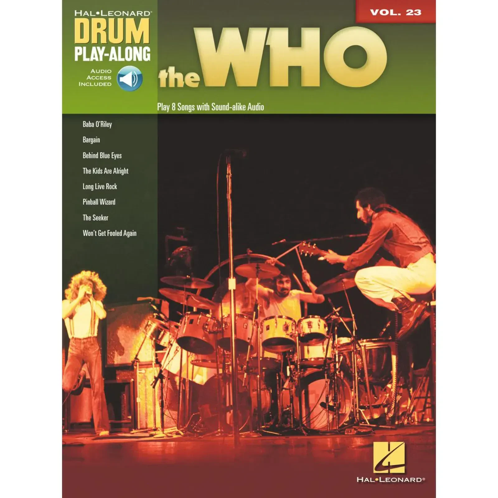 Сборник песен Hal Leonard Drum Play-Along Volume 23: The Who