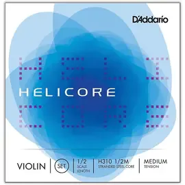 Струны для скрипки D'Addario Helicore Violin Set Strings 1/2 Size