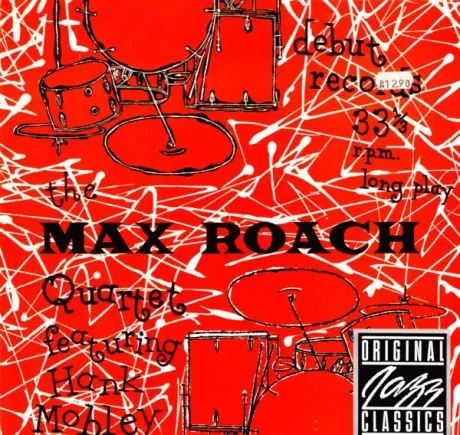 THE MAX ROACH QUARTET / HANK MOBLEY - The Max Roach Quartet Featuring Hank Mobley (LP, Used)
