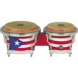 Мини-бонго LP Puerto Rican Flag Mini-Bongos