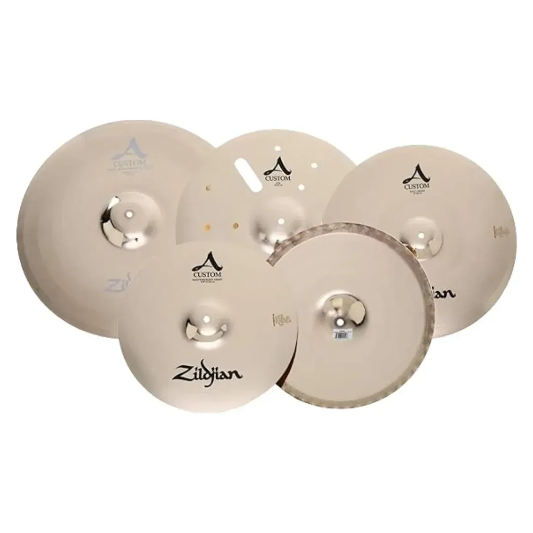 Zildijan A Custom Gospel Cymbal Pack with 14 Inch 17 Inch 18 Inch and 21 Inch
