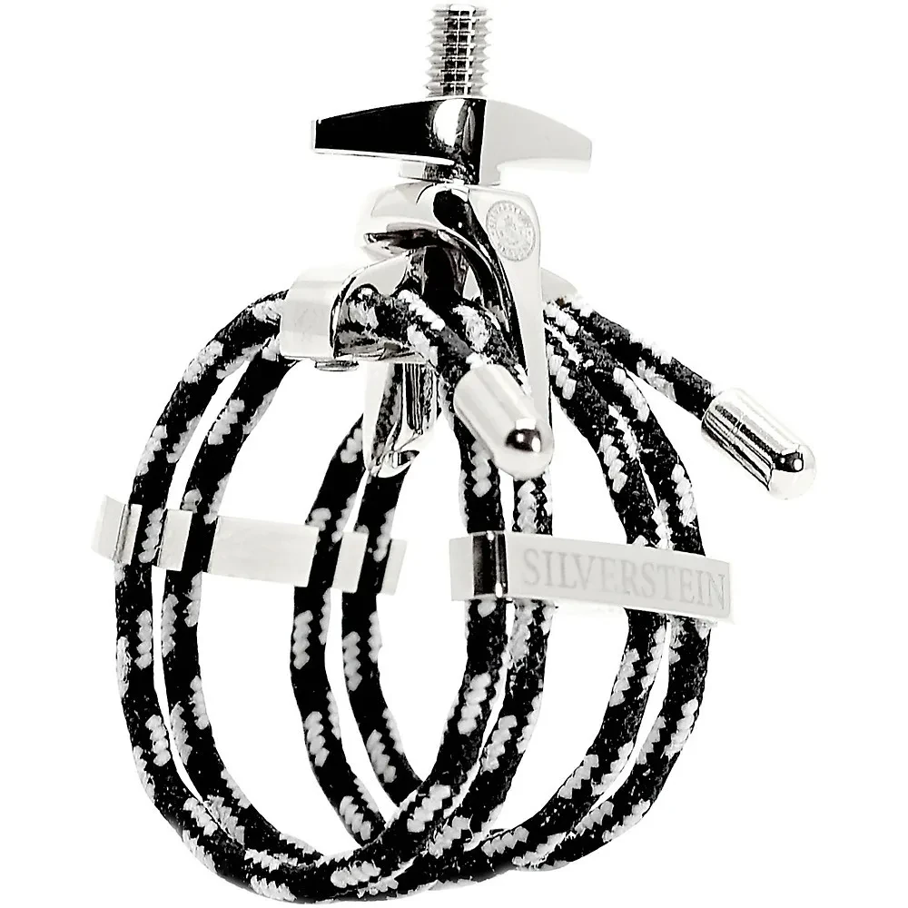 Лигатура для бас-кларнета Silverstein Works QUATTRO Silver