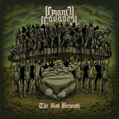 Виниловая пластинка Grand Cadaver - The Rot Beneath - Black/Green [New Vinyl LP] Black, Colored Viny