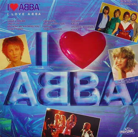 ABBA - I Love ABBA (LP , Used)
