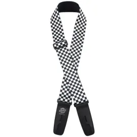 Ремень для гитары Lock-It Straps LIS-102-S62 Poly Plush Series Checkerboard