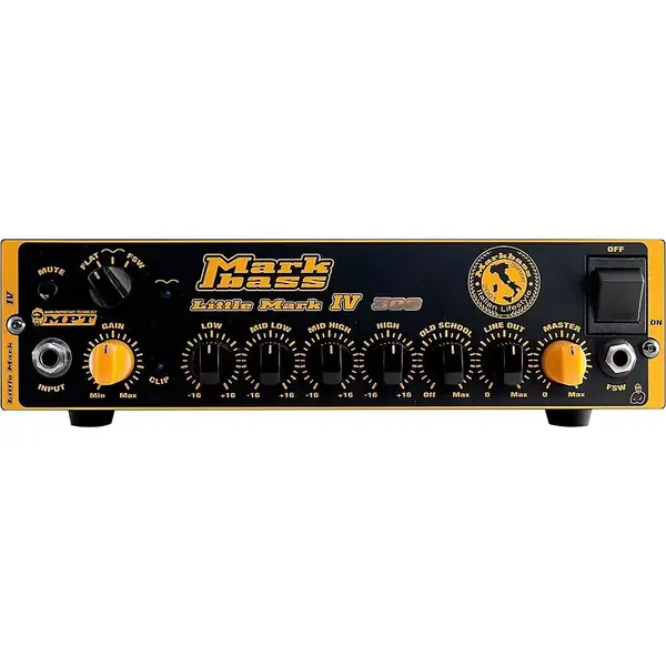 Усилитель для бас-гитары Markbass Little Mark IV 300 Watt Bass Amplifier Head Black