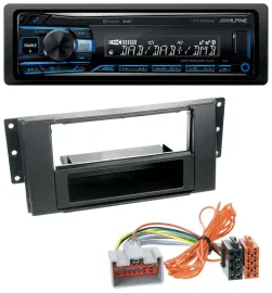 Alpine USB Bluetooth DAB MP3 Autoradio für Land Rover Freelander 2011-2012