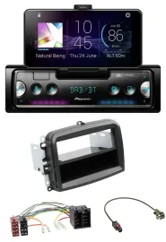Автомагнитола Pioneer с USB, MP3, Bluetooth, DAB для Fiat 500L (с ISO, с 2012)