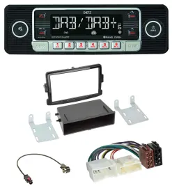 Dietz USB DAB MP3 Bluetooth Autoradio für Dacia Lodgy Sandero Opel Vivaro