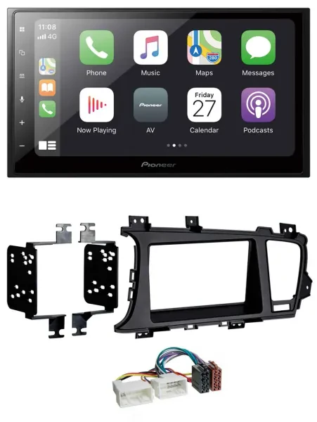 Pioneer MP3 Bluetooth DAB 2DIN USB Autoradio für Kia Optima (ab 2012)