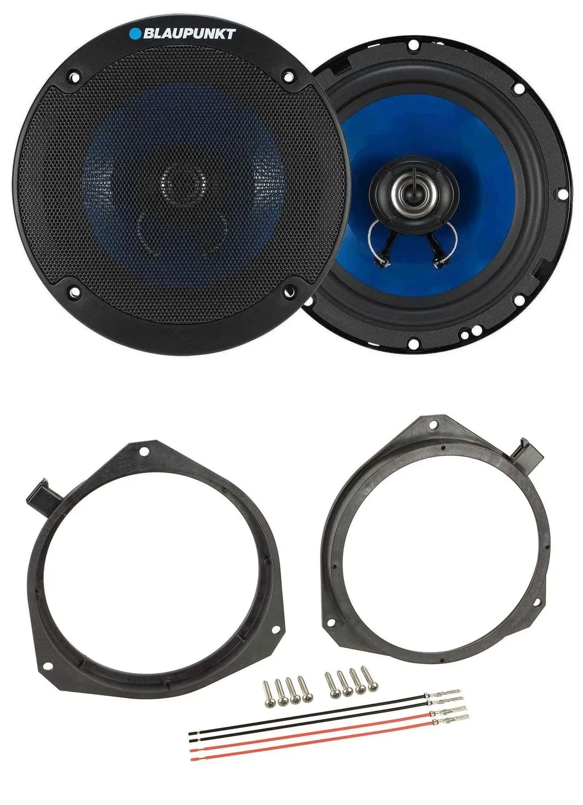 Blaupunkt 2-Wege 250Watt 16,5cm Lautsprecher für Alfa Dacia Fiat Ford Iveco Niss