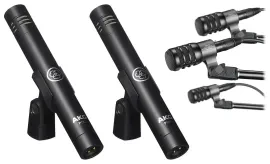 Набор инструментальных микрофонов для ударных Audio-Technica ATM230PK + AKG P170 (набор, 5 шт.)