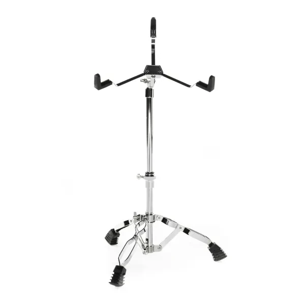 SDS4000 Snare-Ständer, Doppelstrebig, Höhenverstellbar 35-49cm, Breite Gummifüße