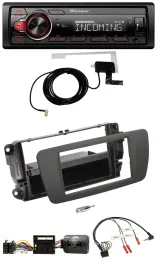 Автомагнитола для Seat Ibiza Pioneer CD DAB USB серый