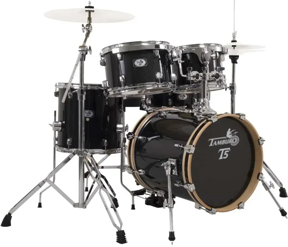 Ударная установка акустическая TAMBURO T5NCR22BSSK Black Sparkle