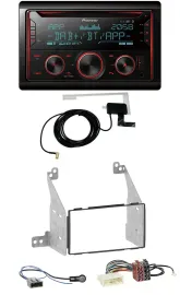 Pioneer 2DIN MP3 DAB USB CD Bluetooth Autoradio für Nissan Pathfinder 07-13