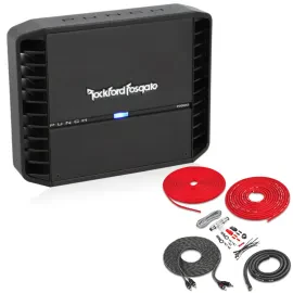 Rockford Fosgate P300X2 Punch Series 2-Channel Power Amplifier w/ Amp Kit